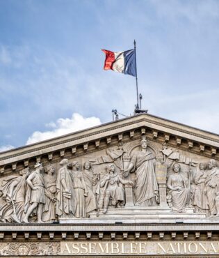 Toit de l'Assemblée nationale française